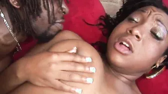 BBW Tiffany Staxxx Snatch Licked By African Stud