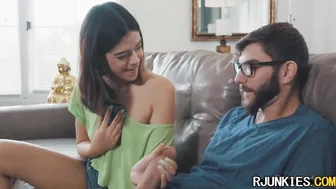 a huge penis for a small and tight snatch