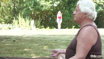 Grandpa's Dick Riding College Girl - Blowjob & Sexual Adventure