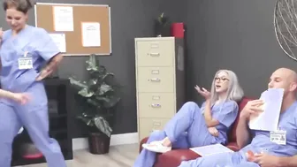 The nurses friends gave her a passionate sex