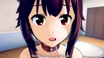 Megumin Aqua Dyke 3D Animated - Konosuba - with Audio