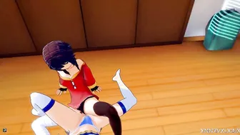 Megumin Aqua Dyke 3D Animated - Konosuba - with Audio