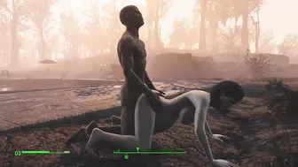 Ghoul get Pregnant. Half-zombie Gently Pounded a Woman from behind | Fallout