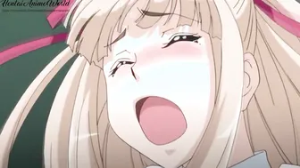 Anime Uncensored | Young College Girl into Bushes Fuck by Professor and Accidentally