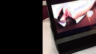 Stepson Catches me Fingers myself...mom GILF Gets Butt Fuck Gags on bbc