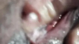 Hispanic ejaculates on sex toy