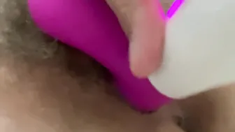 Hubs is at work so I play with my mom snatch