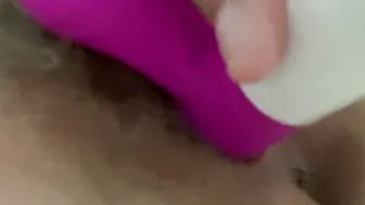 Hubs is at work so I play with my mom snatch
