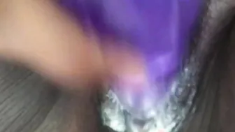 View me cream on my dildo 