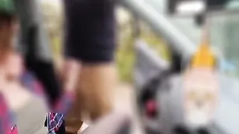 Wifey lets a stranger play outdoors dogging