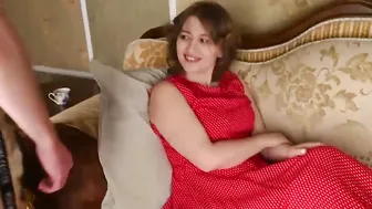 AuntJudysXXX - 44yo Full-Bush milf Yulenka blows and fucks her step-nephew