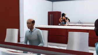 Mega Sims- Fiance cheats on hubby with his friends (Sims four)