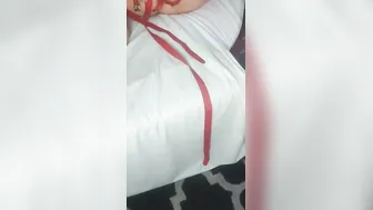 Pounded Strap On My Hubby Crossdresser