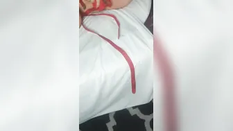 Pounded Strap On My Hubby Crossdresser