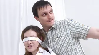 Trick Your lover - Stranger fucks blindfolded GF Gisha