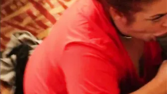 BBW sucking off her Ebony Bulls Dick