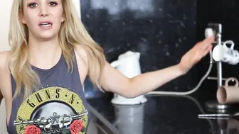 Blows porn video – Cutie Blonde With JUICY MELONS Getting Down On Her Knees And BLOWS Your PENIS