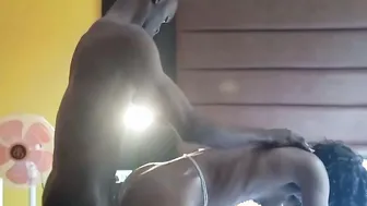 MY GF BLOWN MY COCK WHILE I WAS WATCHING PORN AND I POUNDED HER REAL ROUGH WITH MY BIG PENIS