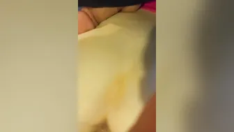 rachel made to squirt with toy inside her cunt then getting anal gape
