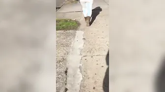 MUST VIEW huge jiggly ass grey sweats pt1