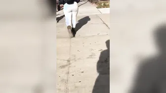 MUST VIEW huge jiggly ass grey sweats pt1
