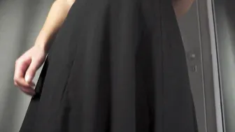 Shy Japanese School cunt with mouth Pose Her Upskirt Cameltoe Twat