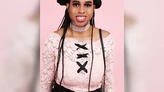 Sheisnovember Behind The Scenes Photo Shoot With Ebony Crotch Geeks Booty And Geeks Vagina Flashing Upskirt wearing Embroidered Thigh High