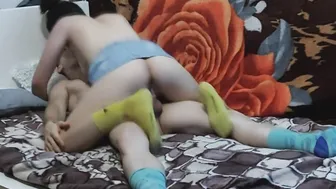 19 Yo Bombshell getting banged into her tight twat by her classmate