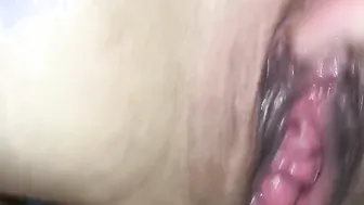Mom 51f squirts on Cub 37m penis