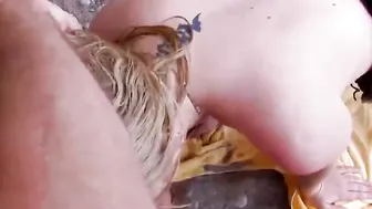 Blonde Lillian Love offer Terry Reid anal sex and oral sex
