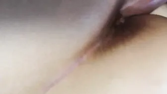 Oily penis jerking and nice cume on butthole