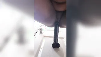 Black and her toy