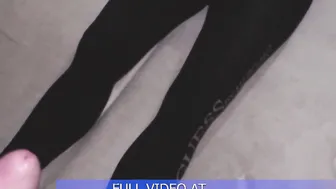 We screwed beautifully with a cum on pants.