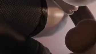 White older liking a huge dick into the butt