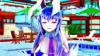 【MMD R-teenagers SEX DANCE】PERVERSE TITTED BAE YUMMY BUTT SWEET TEMPTATION 熱いお尻 [MMD]