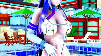 【MMD R-teenagers SEX DANCE】PERVERSE TITTED BAE YUMMY BUTT SWEET TEMPTATION 熱いお尻 [MMD]