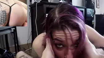 Kitten Dabstar has a crazy mouth and she knows how to use it
