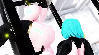 【MMD R-teenagers SEX DANCE】FUTA CUTIE EXTREME SEX PERVERSE BOOTY ROUGH SEX BEAUTY BOOTY 激しいセックス [MMD]