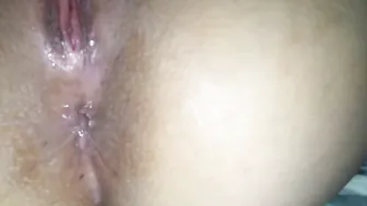 the hispanic ex-wife shows me how she fucks the booty odf the sissy sub after we nailed