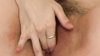 Pregnant dark hair into glasses sex toys both her holes