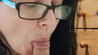 Milf Blows and Cum Drink