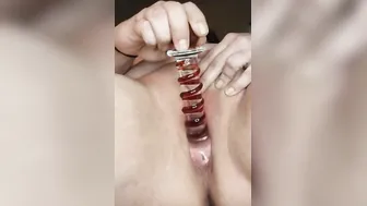 Smoking cougar Fucks Creamy Vagina