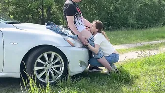 Amateur 19 yo gotten pounded outside