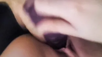 Double stuff my 18 yo mistress with huge penis  dildo till cummed