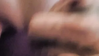 Double stuff my 18 yo mistress with huge penis  dildo till cummed