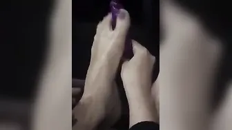 Footwork on toy