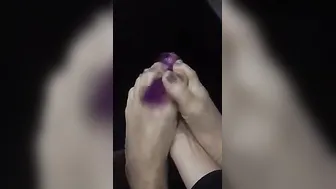 Footwork on toy