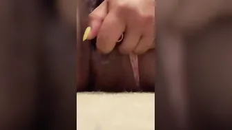 Fucking my cunt until it’s nice  creamy