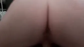 teen year older ginger with a fat booty learning how to rides cock
