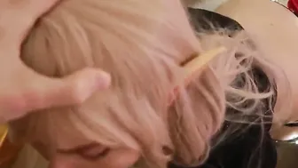 Sexual sis getting anal plowed for Xmas
